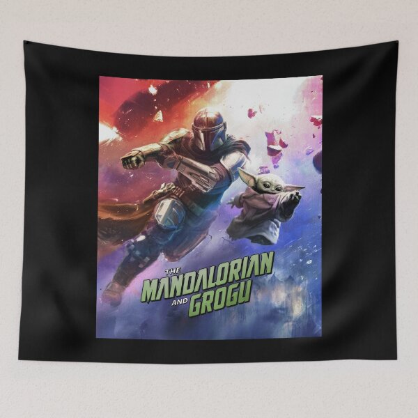 Item preview, Mando and Grogu designed and sold by helman-art.