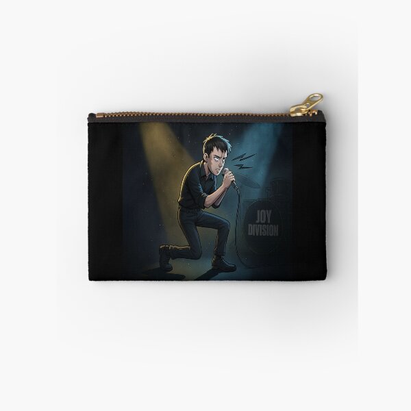 Item preview, Joy Division - Ian Curtis cartoon designed and sold by Bigkite.
