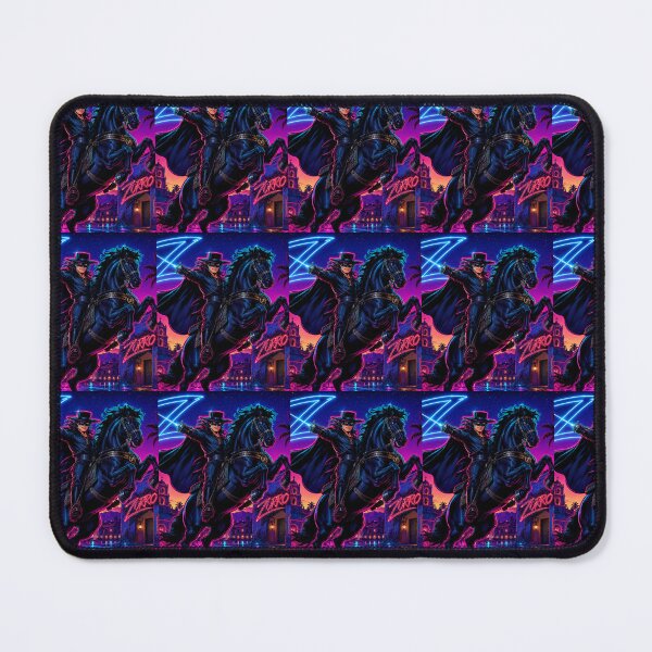Item preview, Neon Zorro Justice Ride designed and sold by SHOCAMPOS DESIGNS .