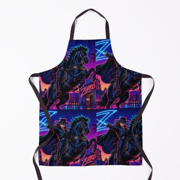Item preview, Neon Zorro Justice Ride designed and sold by SHOCAMPOS DESIGNS .