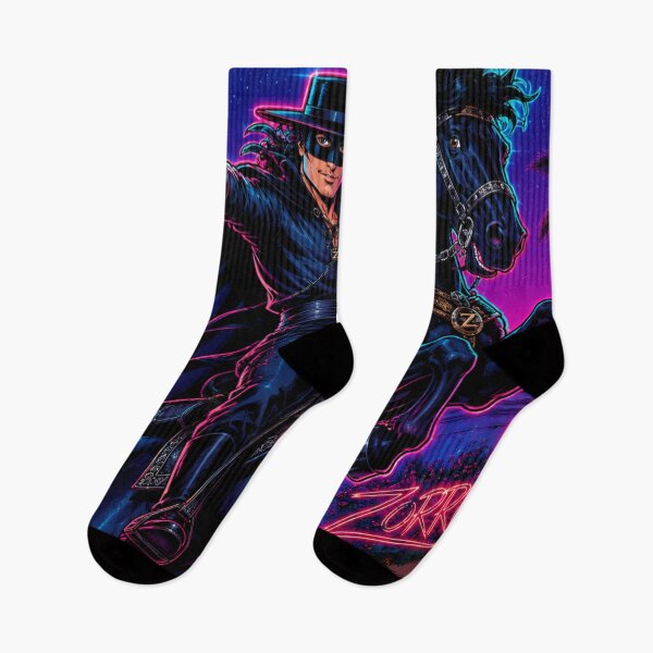 Item preview, Neon Zorro Justice Ride designed and sold by SHOCAMPOS DESIGNS .