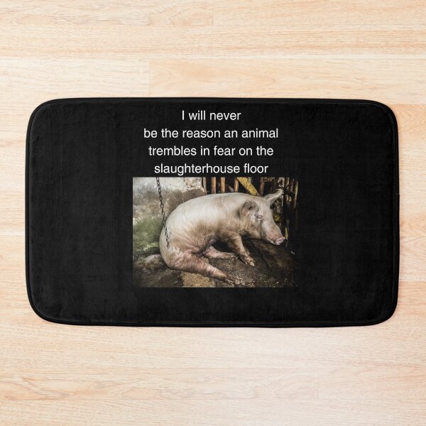 Item preview, Bold vegan and animal rights protest design designed and sold by VoiceForAnimals.
