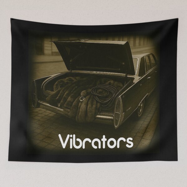 Item preview, The Vibrators - Whips & Furs designed and sold by Bigkite.