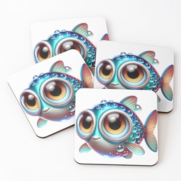 Item preview, Adorable Barreleye Fish designed and sold by Sillytoe.