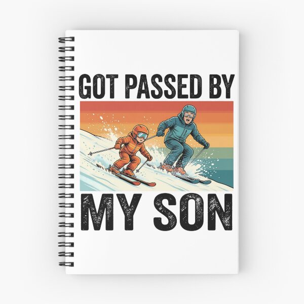 Item preview, Funny Skiing Dad - Got Passed By My Son designed and sold by CutOutIdols.