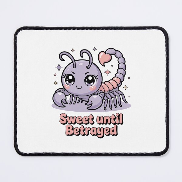 Item preview, Sweet Until Betrayed Cute Scorpion T-Shirt designed and sold by Cool-cat-art.