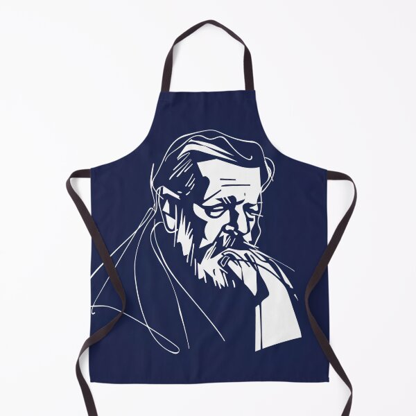 Item preview, Bram Stoker - Blue Abstract Art designed and sold by shadow-bloom.