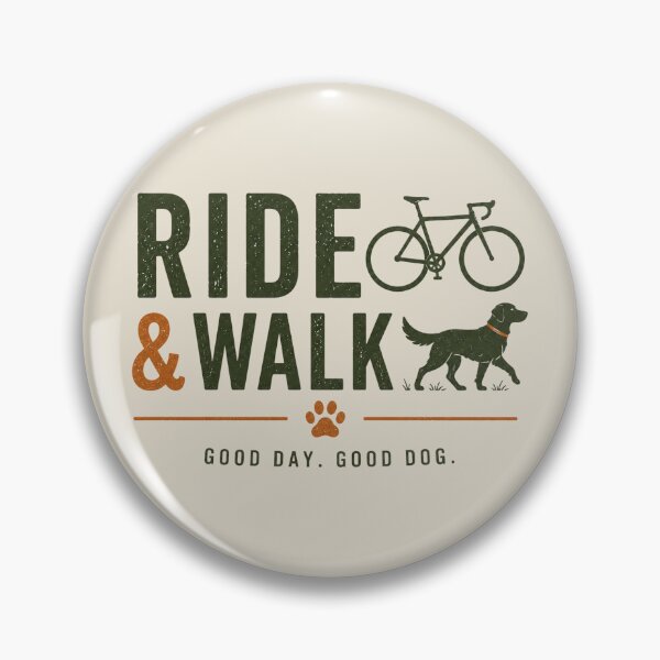 Item preview, Ride Walk Dog Owner Cycling Lifestyle designed and sold by bosamji.