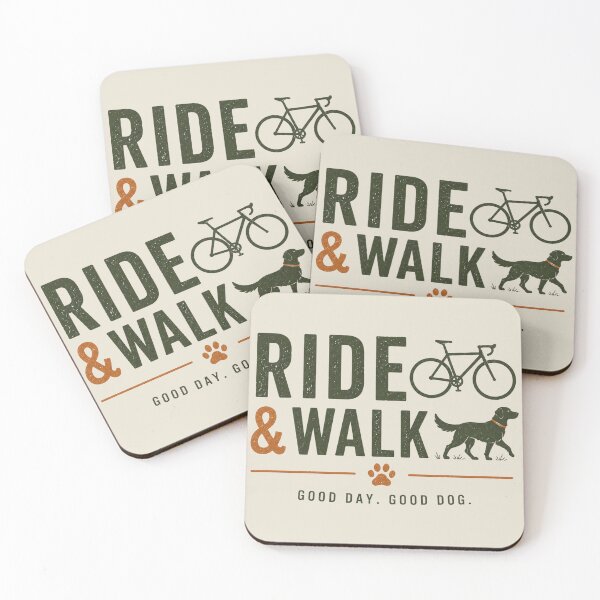 Item preview, Ride Walk Dog Owner Cycling Lifestyle designed and sold by bosamji.