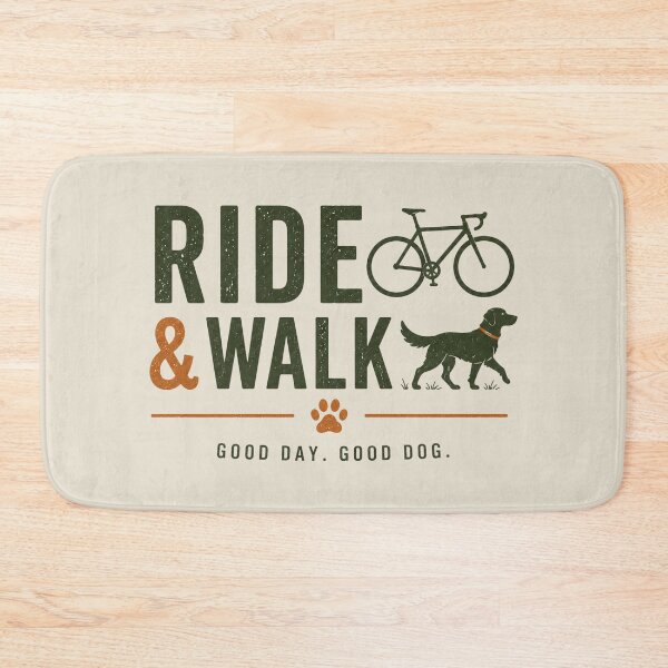 Item preview, Ride Walk Dog Owner Cycling Lifestyle designed and sold by bosamji.
