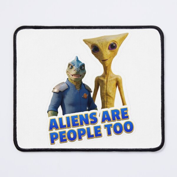 Item preview, Aliens Are People Too - Triangle Heads designed and sold by Atlas Crew - By Glorfin.