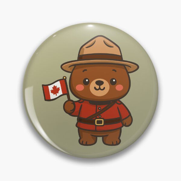 Item preview, Canada Day Mountie Bear designed and sold by Ghost on Toast.