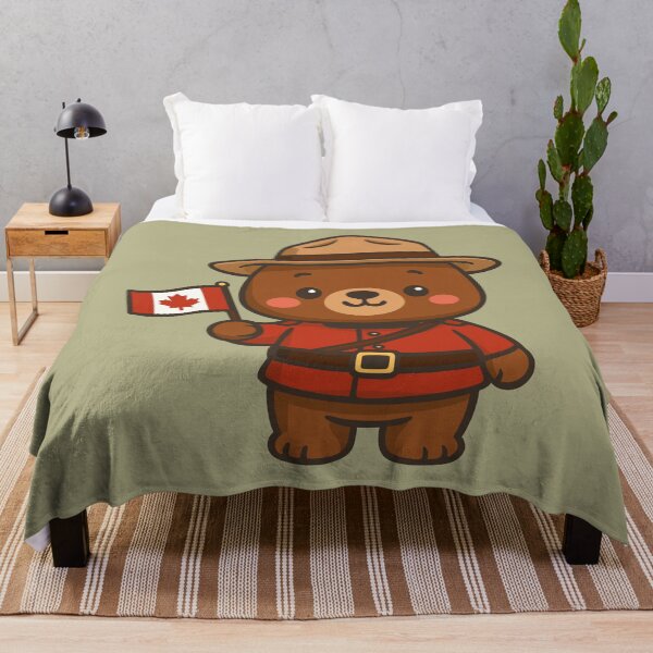 Item preview, Canada Day Mountie Bear designed and sold by Ghost on Toast.