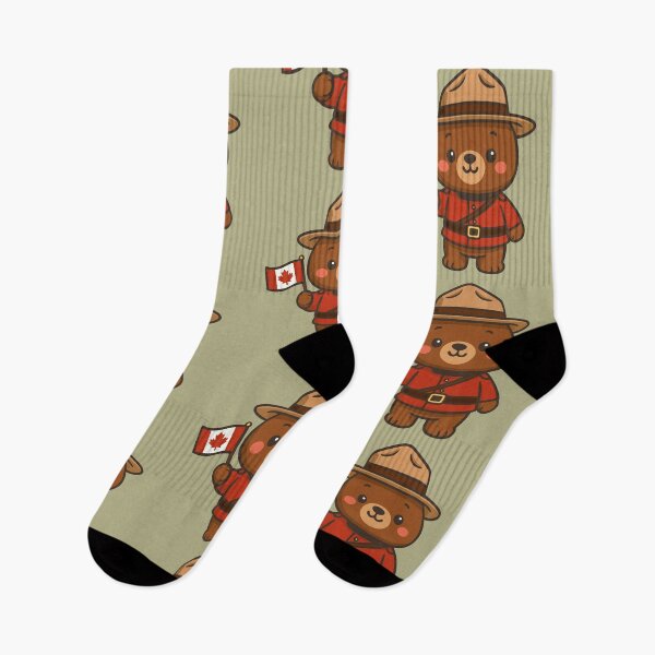 Item preview, Canada Day Mountie Bear designed and sold by Ghost on Toast.
