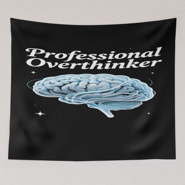 Item preview, Professional Overthinker designed and sold by MAJCO-ART.