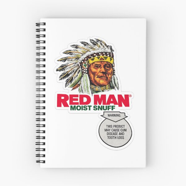 Item preview, Rapé húmedo Red Man de los años 90, estilo indio. designed and sold by LockedUp.
