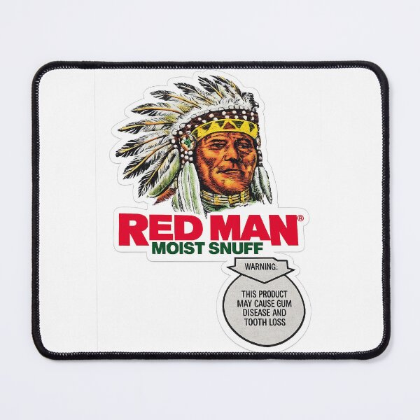 Item preview, Vintage 90s RED MAN Moist Snuff Indian designed and sold by LockedUp.