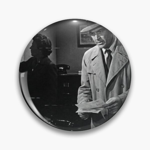 Item preview, Classic Retro Black & White Lost Media Television: Rocky King Detective designed and sold by Uniqueartai.