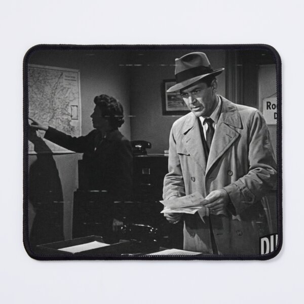 Item preview, Classic Retro Black & White Lost Media Television: Rocky King Detective designed and sold by Uniqueartai.