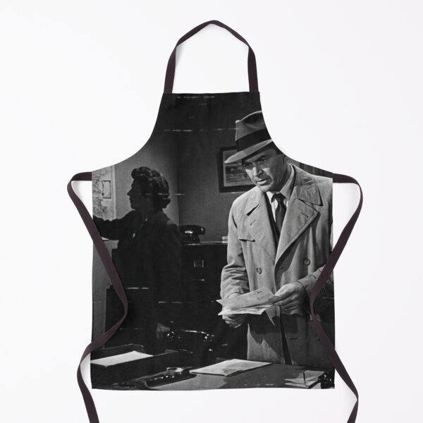 Item preview, Classic Retro Black & White Lost Media Television: Rocky King Detective designed and sold by Uniqueartai.