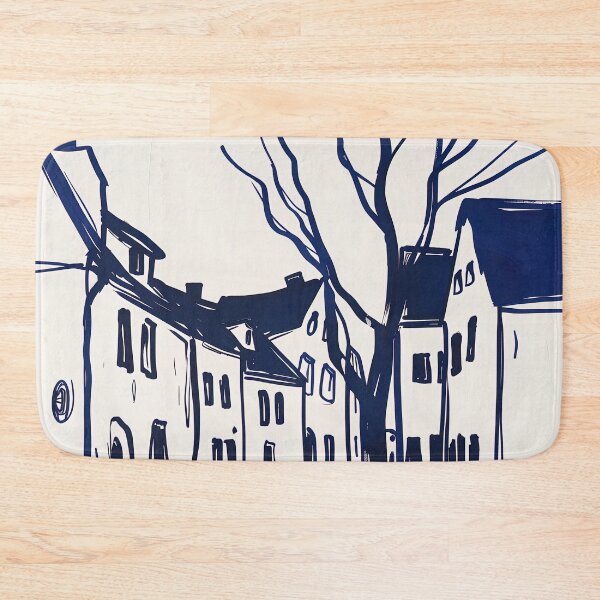 Item preview, Brandenburg - Blue Abstract Art designed and sold by shadow-bloom.