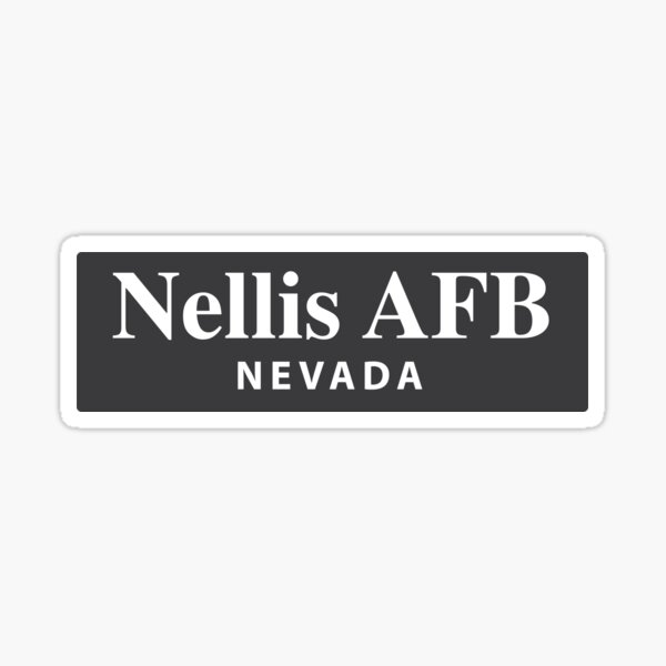Nellis AFB, Nevada Sticker