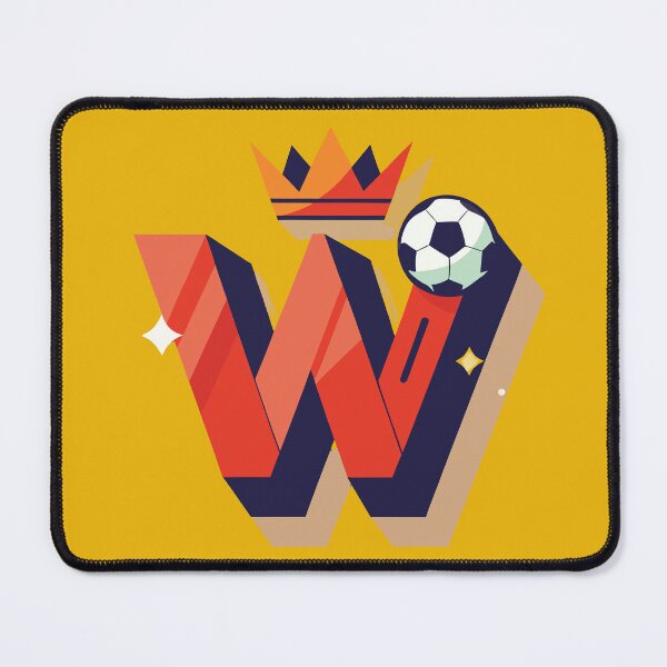 Item preview, Winner Crown Football Monogram W World Class designed and sold by fadilow.