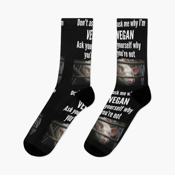 Item preview, Bold vegan and animal rights protest design designed and sold by VoiceForAnimals.