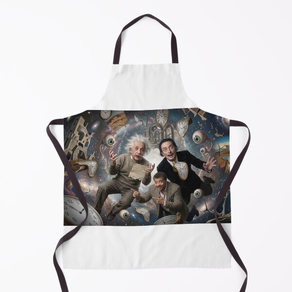 Item preview, Albert Neil and Salvador All Floating in a Surreal Universe designed and sold by Halifaxartguy.