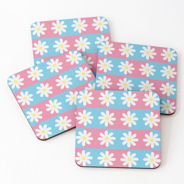 Item preview, Blue an Pink Daisy Pattern designed and sold by Savy's Nook.
