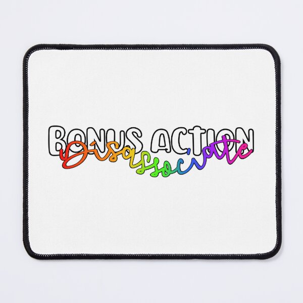 Item preview, Bonus Action, Disassociate designed and sold by caweyann.