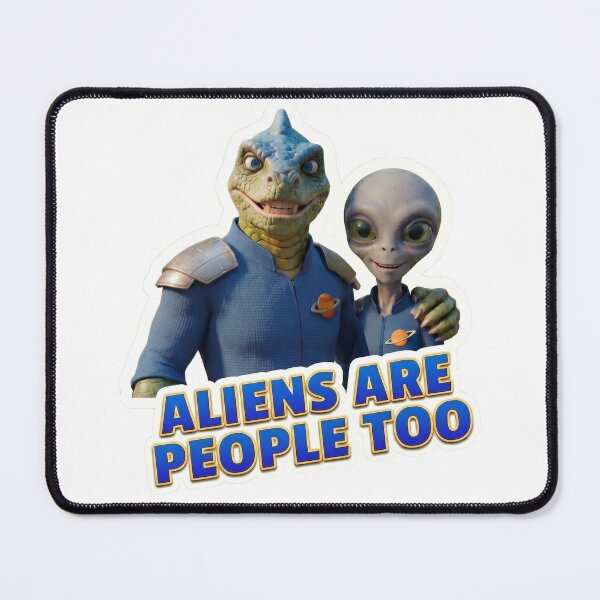 Item preview, Aliens Are People Too - Greys designed and sold by Atlas Crew - By Glorfin.