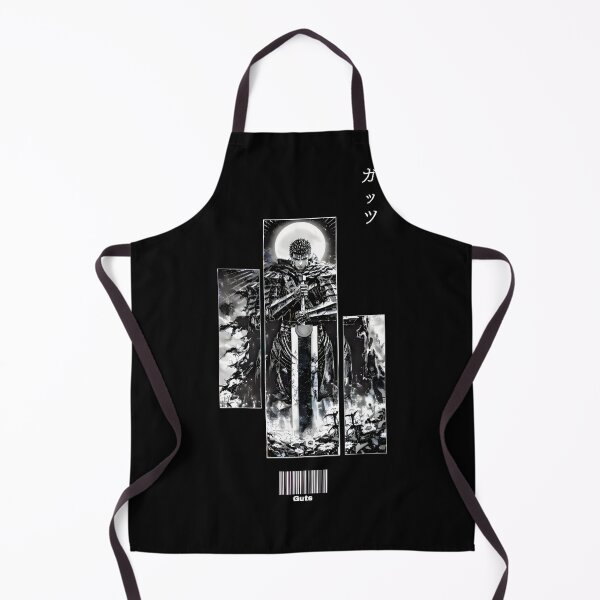 Item preview, The Moonlit Knight - Guts Dragonslayer Barcode Techwear Manga Panel designed and sold by Teenkai.