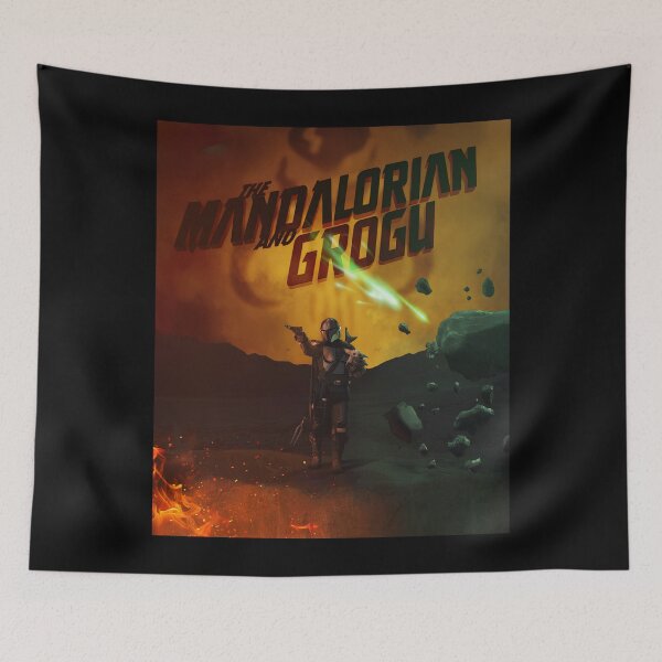 Item preview, Mando and Grogu designed and sold by helman-art.