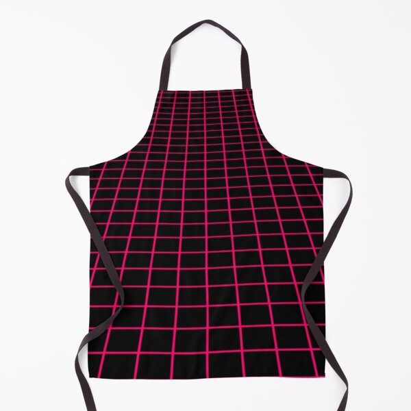 Item preview, neon pink grid designed and sold by frauenbrauen.