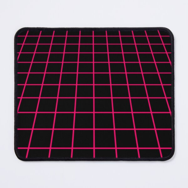 Item preview, neon pink grid designed and sold by frauenbrauen.