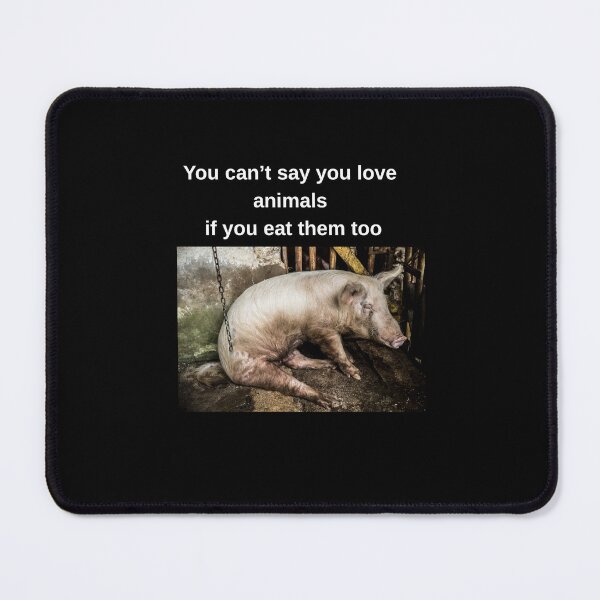 Item preview, Bold vegan and animal rights protest design designed and sold by VoiceForAnimals.