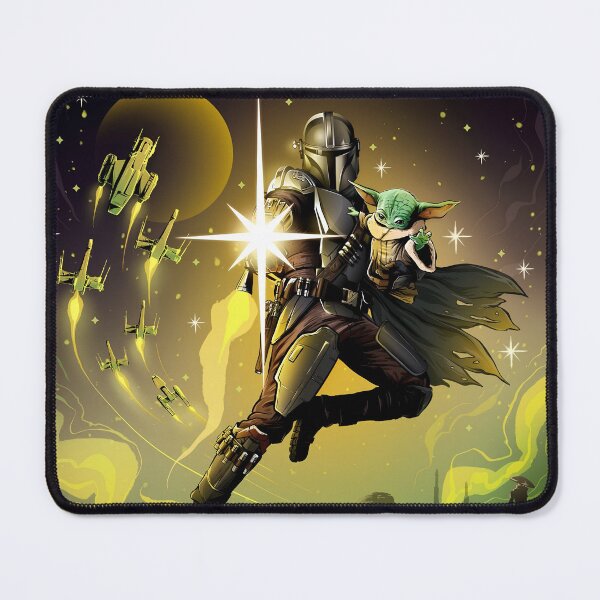 Item preview, Mando and Grogu designed and sold by helman-art.