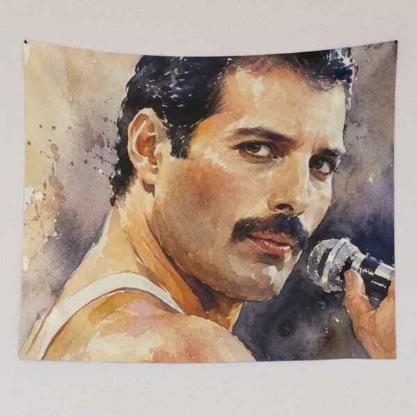 Item preview, Freddie Mercury Watercolor Legend designed and sold by SHOCAMPOS DESIGNS .