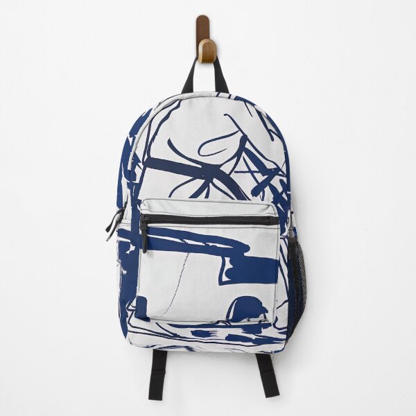 Item preview, Brazilian jiu-jitsu - Blue Abstract Art designed and sold by shadow-bloom.
