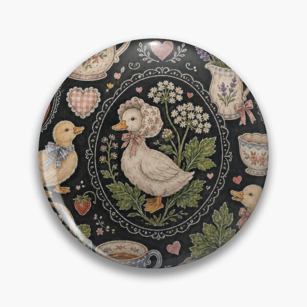 Item preview, Ashitaba Cottagecore Duck Tea Party designed and sold by scicilysimonee.