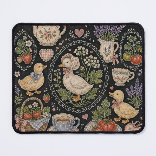 Item preview, Ashitaba Cottagecore Duck Tea Party designed and sold by scicilysimonee.