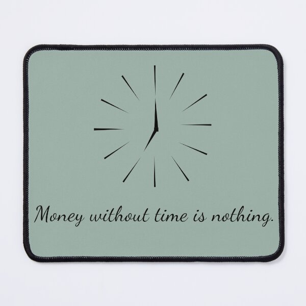 Item preview, Time vs. Money designed and sold by Odd-Squared.