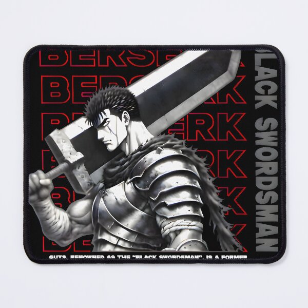 Item preview, The Black Swordsman Poster Art - Guts Dragonslayer Heavy Streetwear designed and sold by Teenkai.