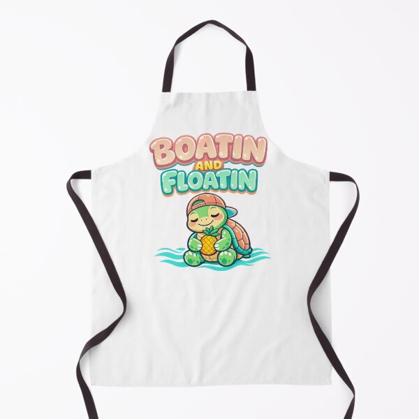 Item preview, Boatin And Floatin—Turtle and Pineapple designed and sold by LuveraxArt.