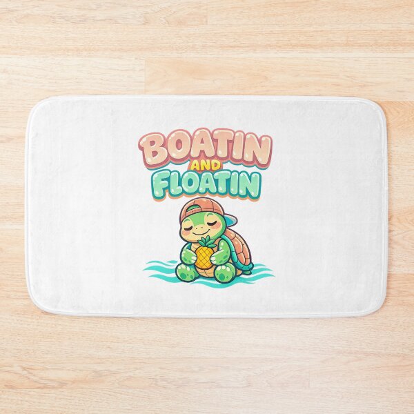 Item preview, Boatin And Floatin—Turtle and Pineapple  designed and sold by LuveraxArt.