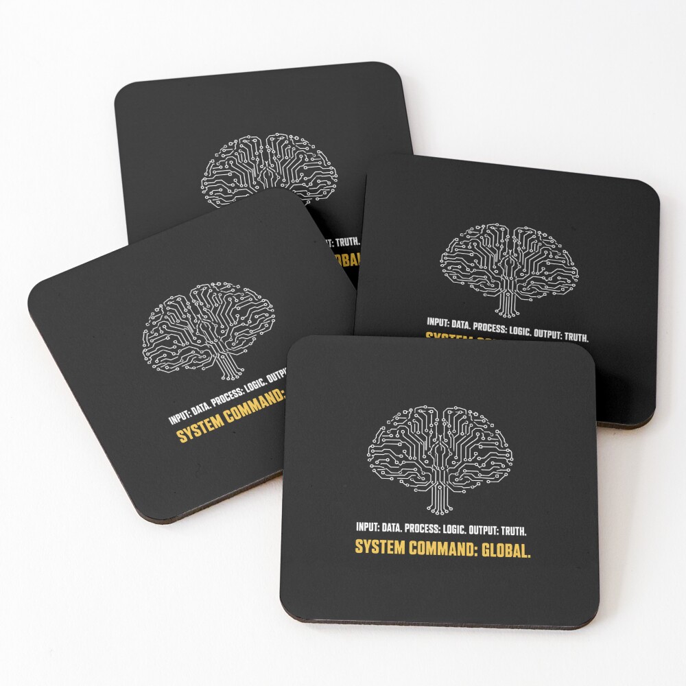 Item preview, Coasters (Set of 4) designed and sold by Global-Command.