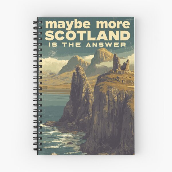 Item preview, Maybe More Scotland designed and sold by Rue Market.