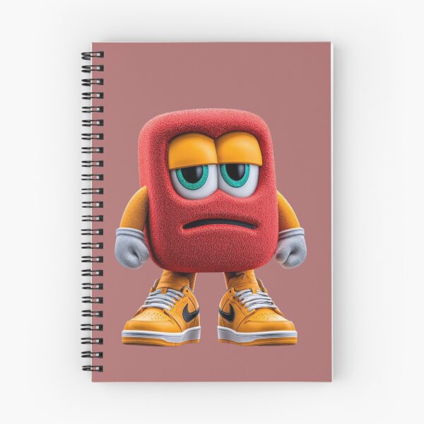 Item preview, Streetwear Red Cube Character with Sneakers designed and sold by A touch of creativity.
