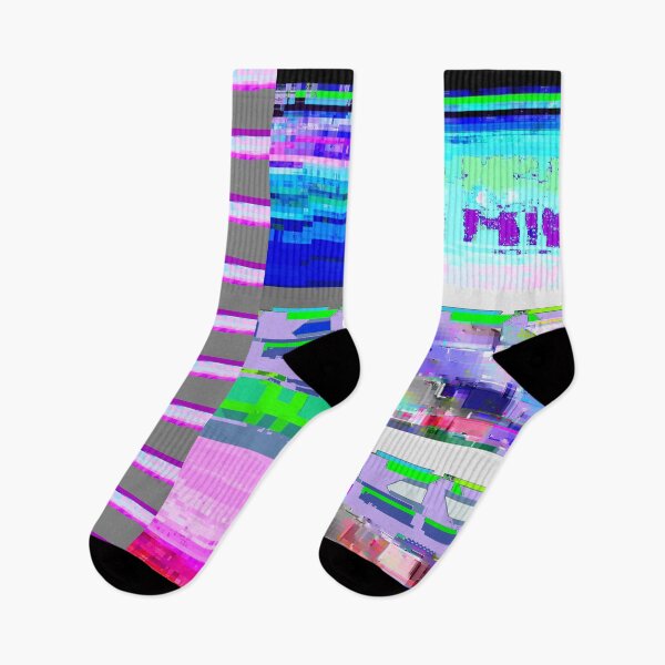 Item preview, glitches say hi designed and sold by frauenbrauen.